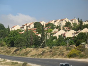 Rows of houses on hillside